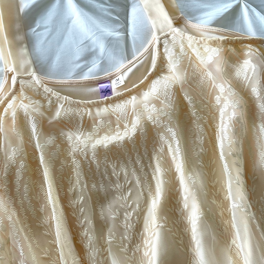 Off-white blouse